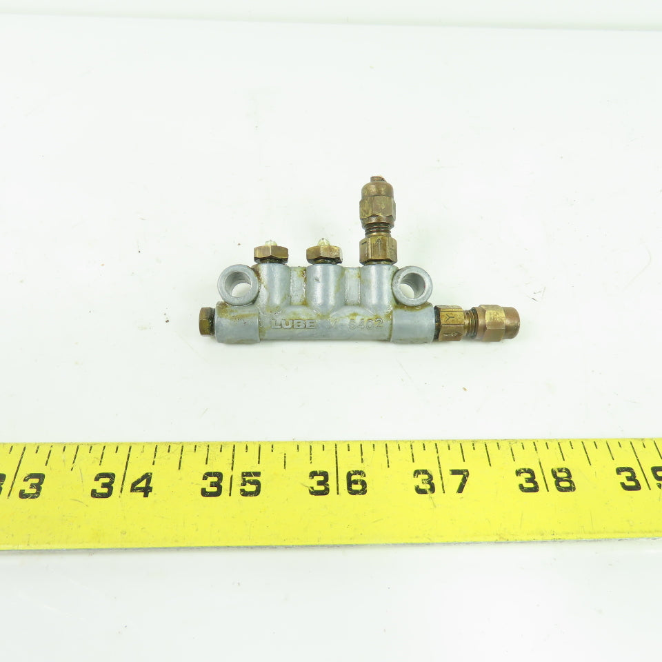 Lube M-6402 Modular Lubrication Distributor Valve