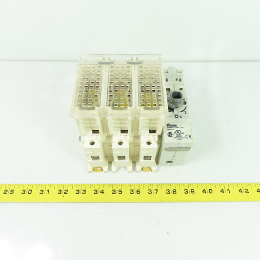 Bussmann RDF30J-3 30A 3-Pole Fusible Safety Disconnect Switch 600VAC 250VDC