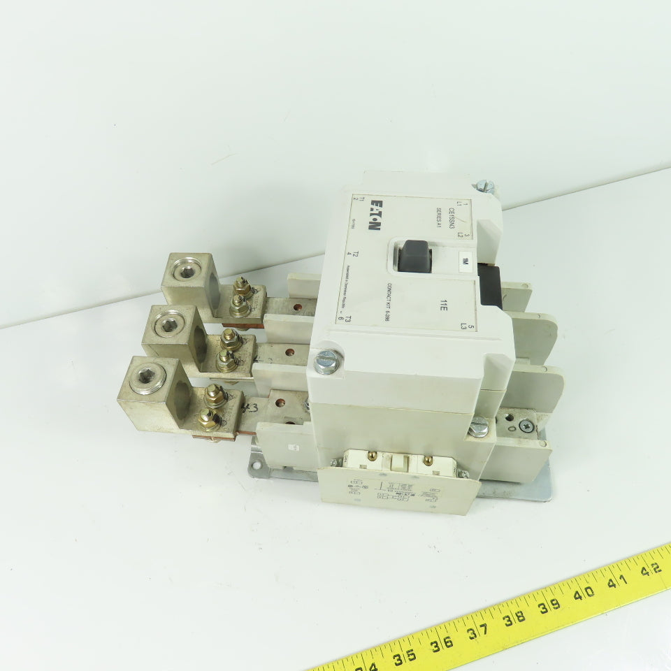 Eaton CE15SN3 300A 3Ph 3-Pole Contactor 600V 24V 60Hz Coil