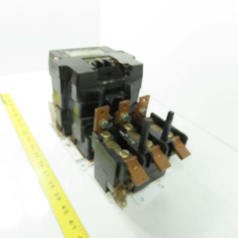 Square D 8536 SFO 1 NEMA Size 4 Magnetic Motor Starter 100HP 600V Max 120V Coil