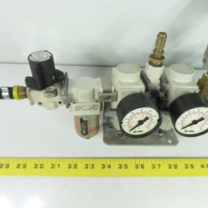 Band-It PN7293 Pneumatic Manifold Filter Regulator Valve Assembly