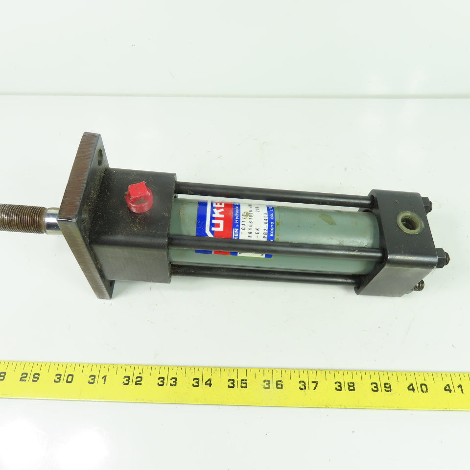 Yuken CJT70-FA40B100N-AND-EK 20A Hydraulic Cylinder 100mnm Stroke 40mm Bore