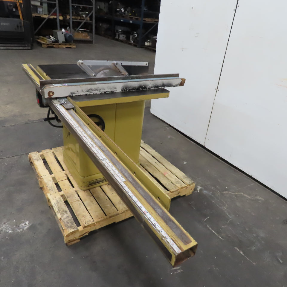 Powermatic 66-TA 10" Tilting Arbor Table Saw 45° Bevel 208-230/480V 3Ph 5Hp