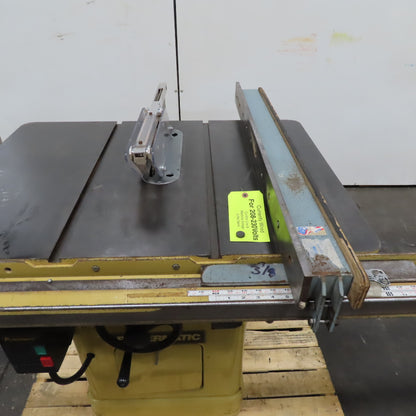 Powermatic 66-TA 10" Tilting Arbor Table Saw 45° Bevel 208-230/480V 3Ph 5Hp