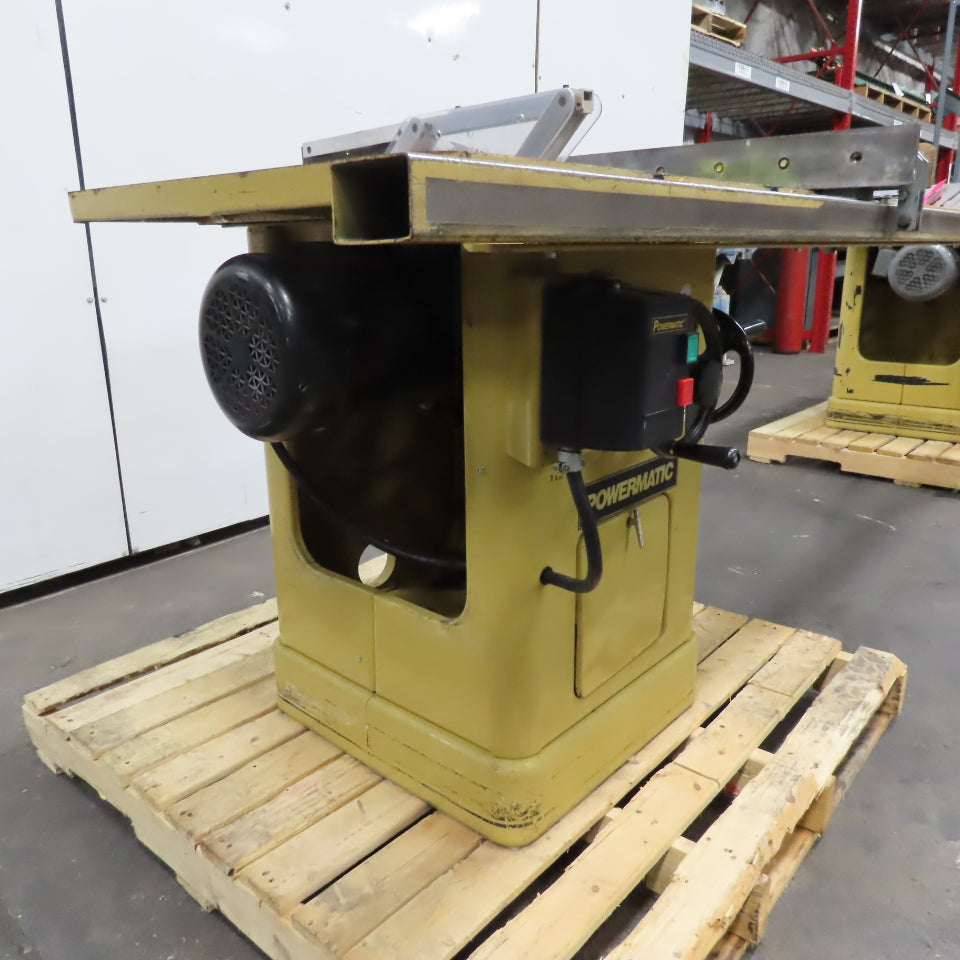 Powermatic 66-TA 10" Tilting Arbor Table Saw 45° Bevel 208-230/480V 3Ph 5Hp