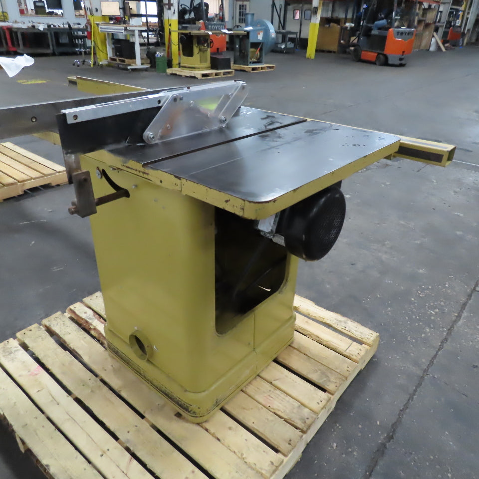 Powermatic 66-TA 10" Tilting Arbor Table Saw 45° Bevel 208-230/480V 3Ph 5Hp
