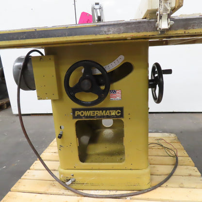 Powermatic 66-TA 10" Tilting Arbor Table Saw 45° Bevel 208-230/480V 3Ph 5Hp