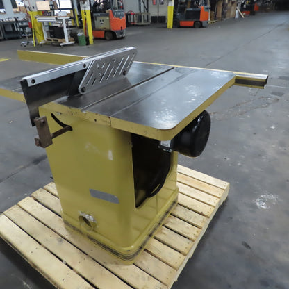 66-TA 10" Tilting Arbor Table Saw 45° Bevel 208-230/480V 3Ph 5Hp
