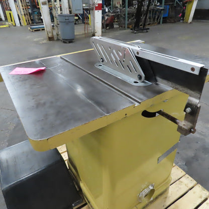 66-TA 10" Tilting Arbor Table Saw 45° Bevel 208-230/480V 3Ph 5Hp