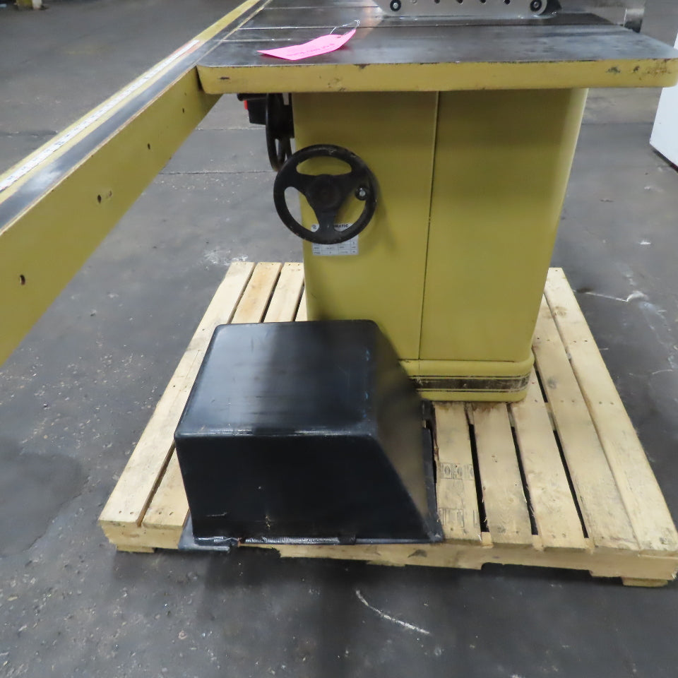 66-TA 10" Tilting Arbor Table Saw 45° Bevel 208-230/480V 3Ph 5Hp