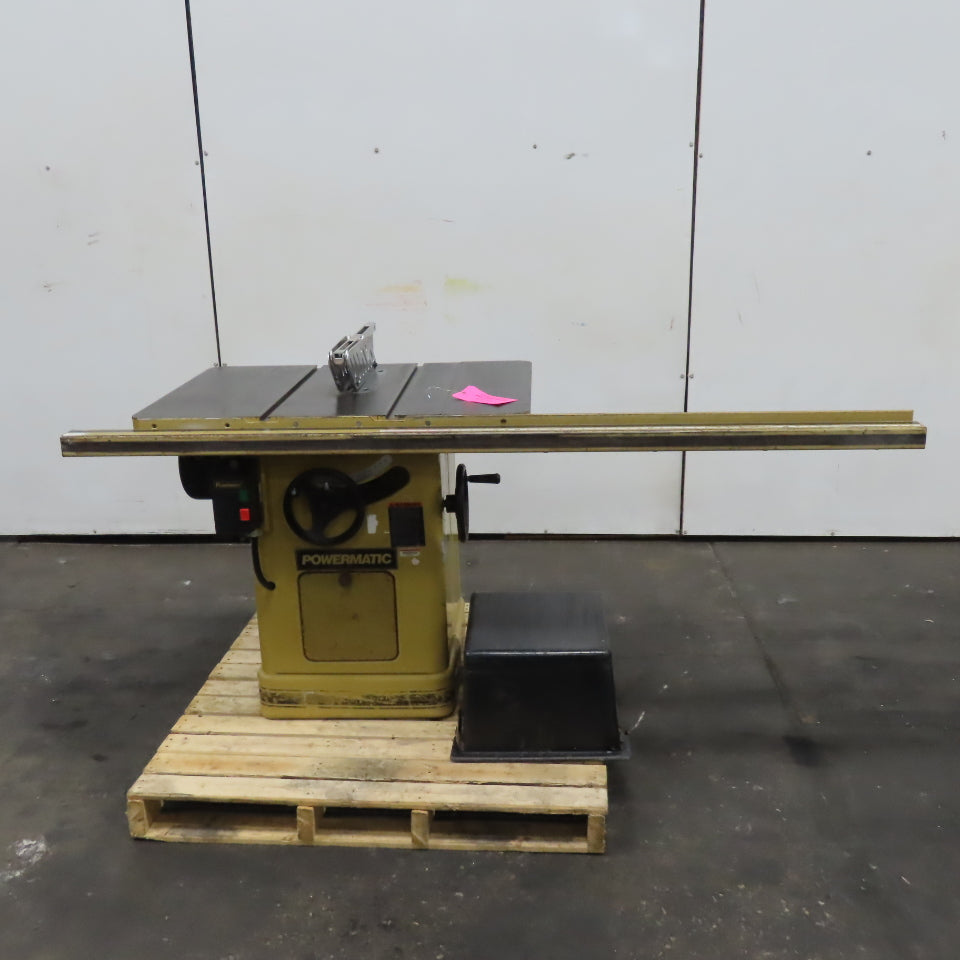 66-TA 10" Tilting Arbor Table Saw 45° Bevel 208-230/480V 3Ph 5Hp