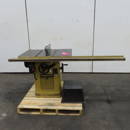66-TA 10" Tilting Arbor Table Saw 45° Bevel 208-230/480V 3Ph 5Hp