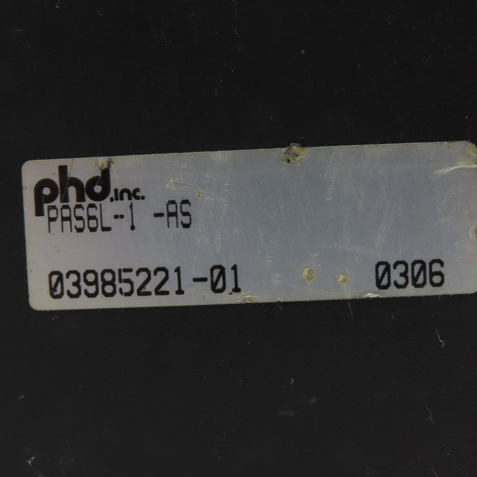 PHD PAS6L-1-AS Compact Swing Cylinder Left Hand Swing