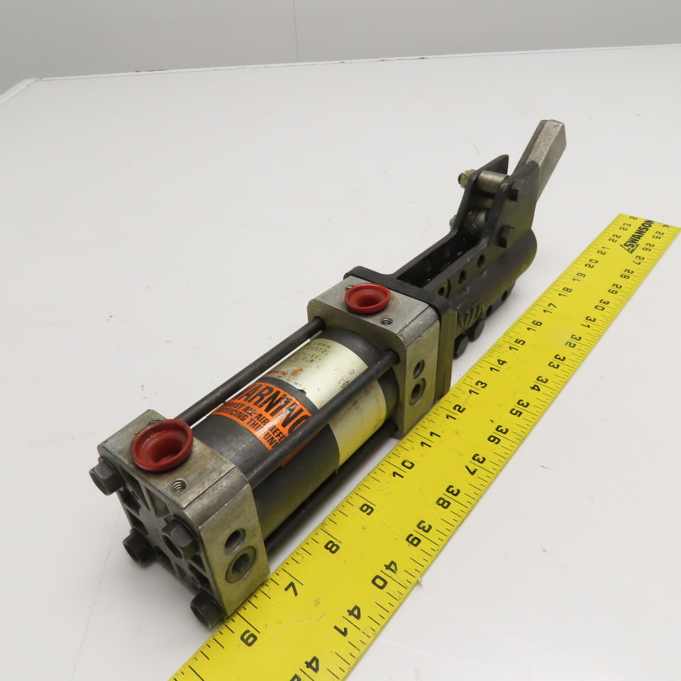 Norgren FU95-A-2A-S1-2.5 CLAMP Pneumatic Power Toggle Clamp 2-1/2" Stroke