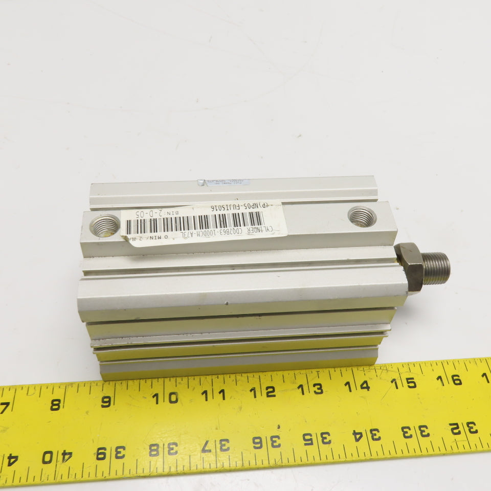 SMC CDQ2B63-100DCM-A23L 63mm Bore 100mm Stroke Double Acting Air Cylinder