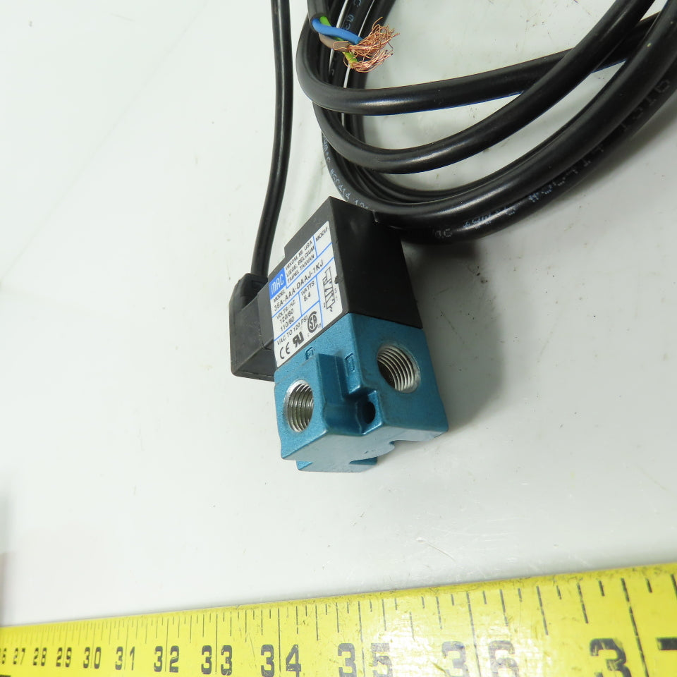 MAC 35A-AAA-DAAJ-1KJ Pneumatic Solenoid Valve 110/120V 5.4W