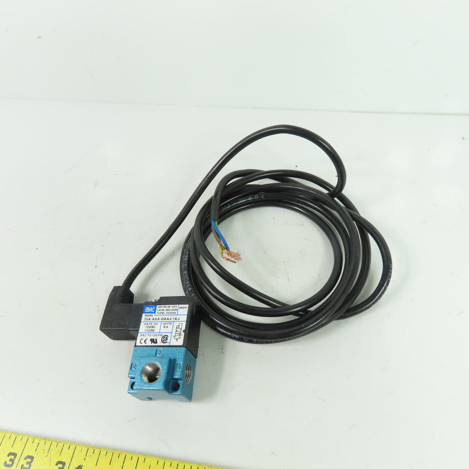 MAC 35A-AAA-DAAJ-1KJ Pneumatic Solenoid Valve 110/120V 5.4W