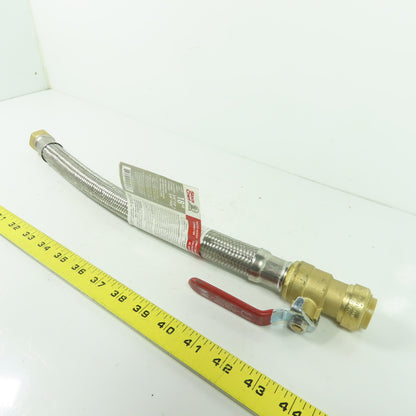Sioux Chief 279-3F3Q18FP 18" Braided Stainless Steel Connector 3/4" FIP x 3/4"