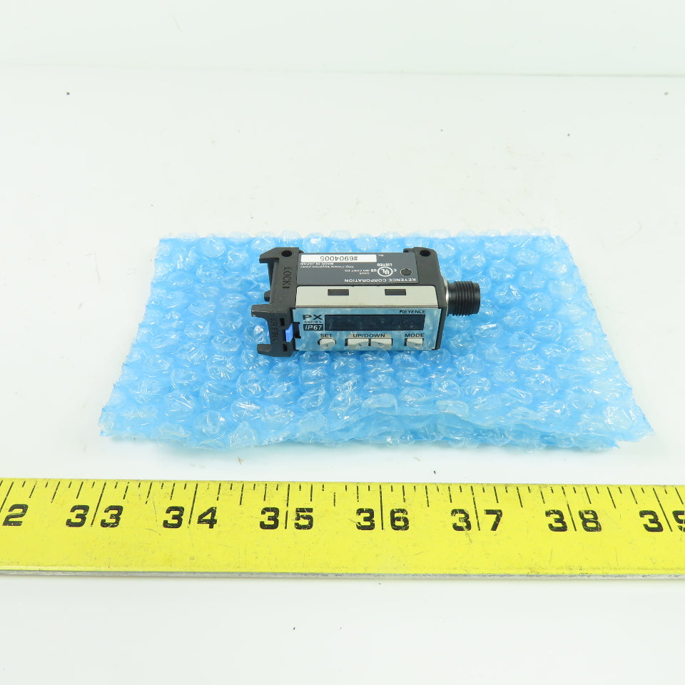Keyence PX-10C IP67 Digital Photoelectric Sensor Amplifier 12-24VDC NE ...