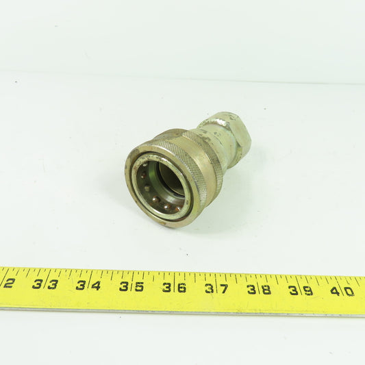 Parker H8-62 60 Series Female Body Hydraulic Quick Disconnect Coupling 1"NPT