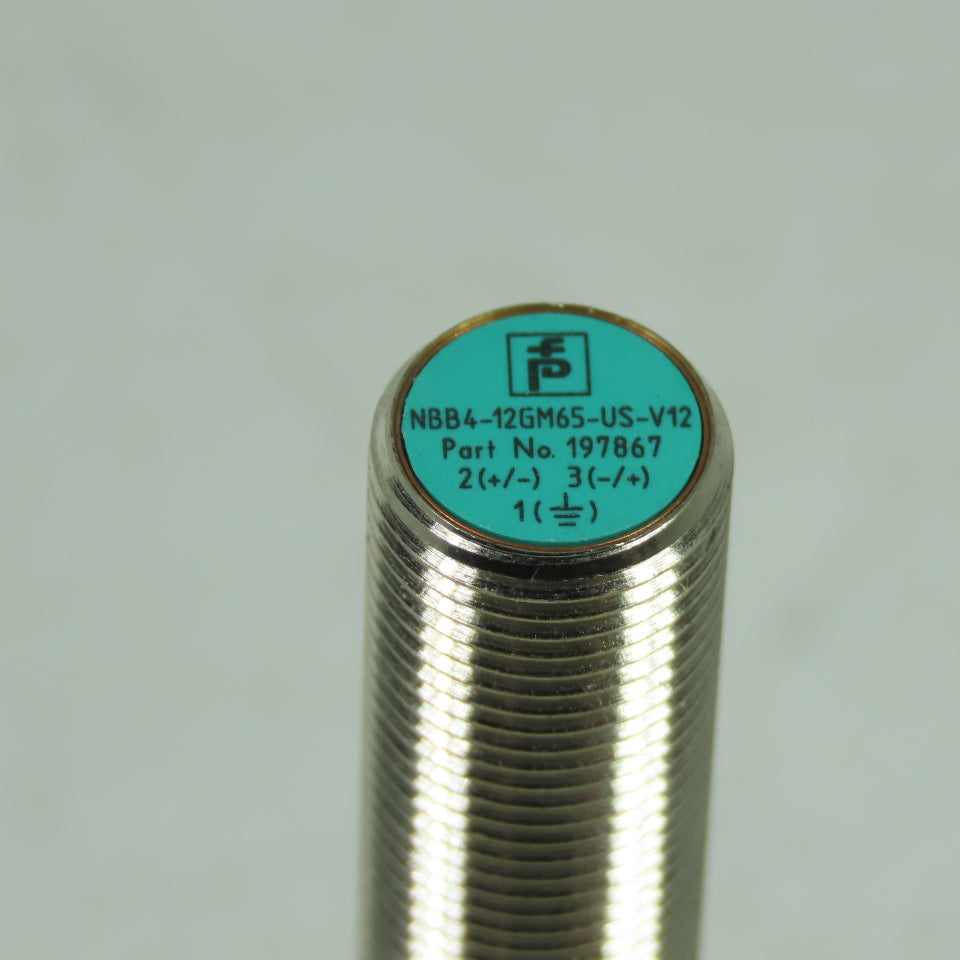 Pepperl+Fuchs NBB4-12GM65-US-V12 Inductive Proximity Sensor 4mm Sensing Range