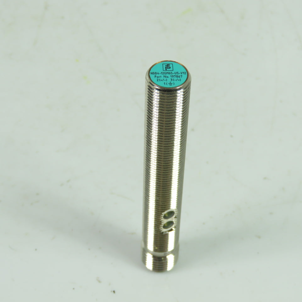 Pepperl+Fuchs NBB4-12GM65-US-V12 Inductive Proximity Sensor 4mm Sensing Range