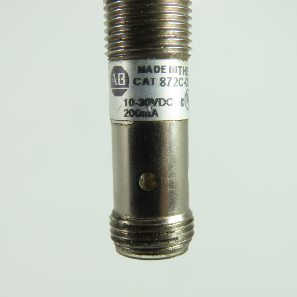 Allen-Bradley 872C-D3CP12-D4 Inductive Proximity Sensor 10-30VDC 200mA Ser C