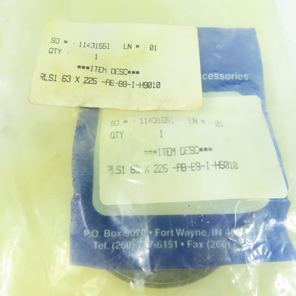 PHD RLS1 63 X 225-AB-BB-I-HS010 Pneumatic Cylinder Replacement Seal Kit 11431551