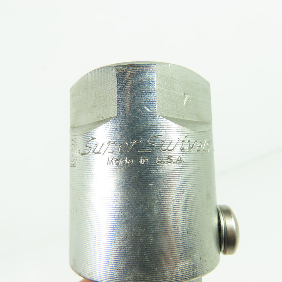 Super Swivels Inline Hydraulic Live Swivel Fitting