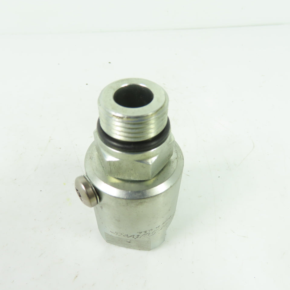 Super Swivels Inline Hydraulic Live Swivel Fitting