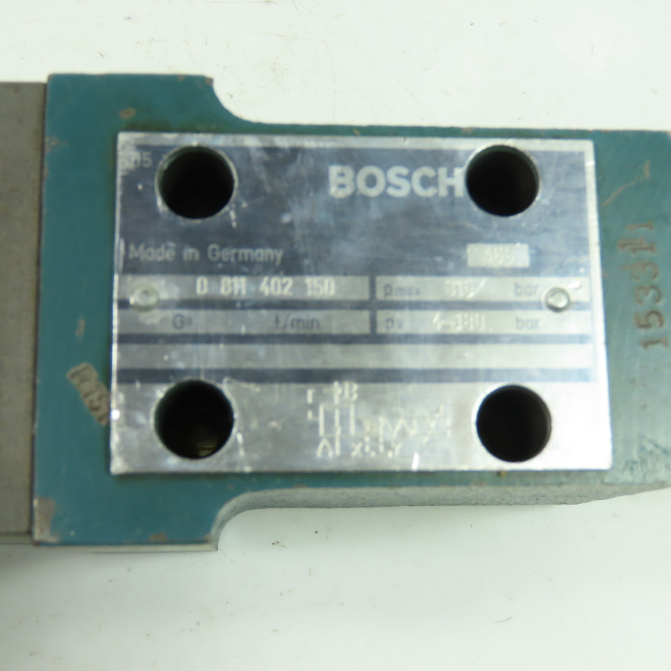 Bosch 0 811 402 150 Proportional Hydraulic Pressure Relief Valve 315 Bar