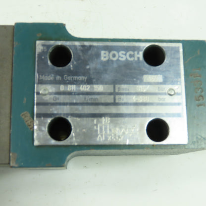 Bosch 0 811 402 150 Proportional Hydraulic Pressure Relief Valve 315 Bar
