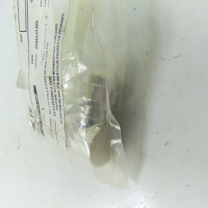 TE Connectivity T4112512051-000 M12 5-Pin Gold Right Angle PG9 Sensor Connector