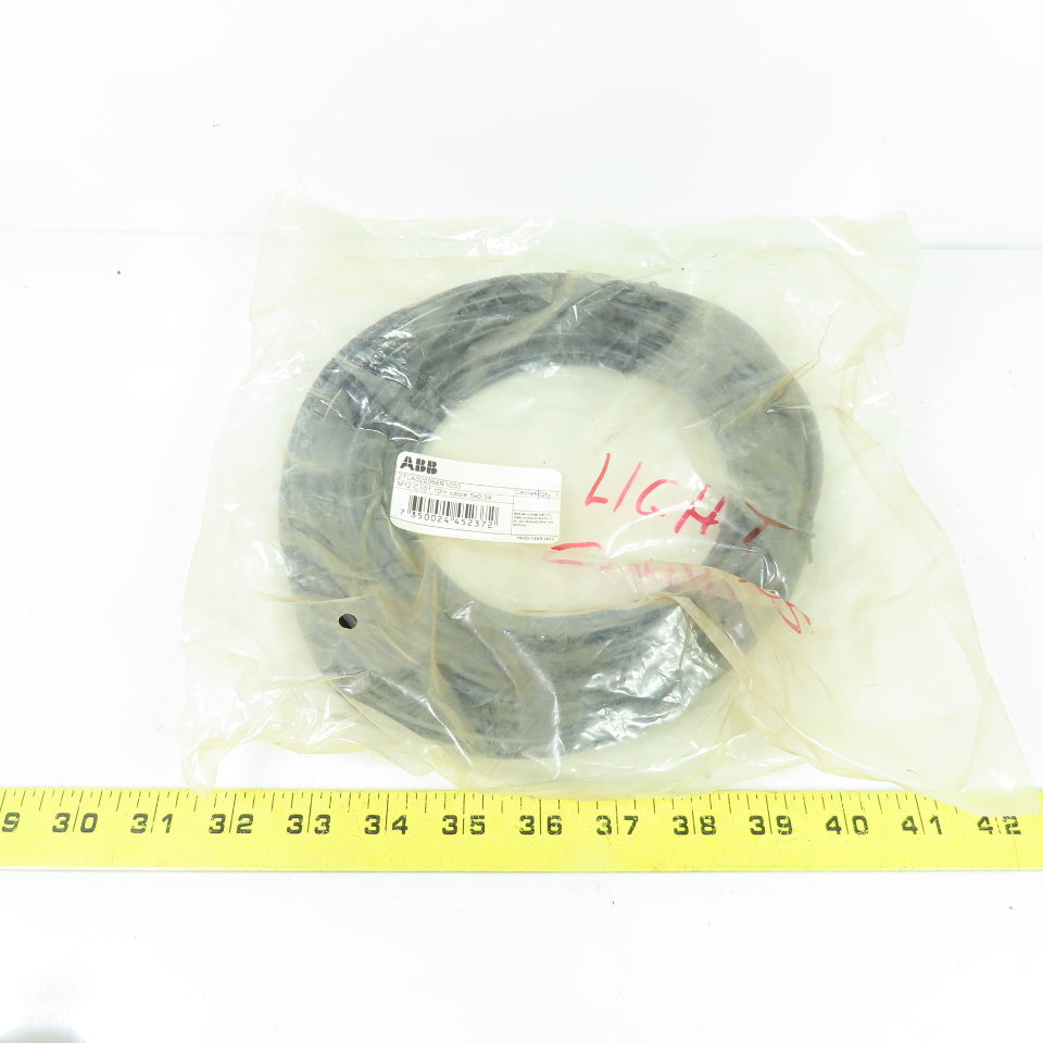 ABB M12-C101 2TLA020056R1000 10m M12 5x0.34 Sensor Cordset Cable NEW