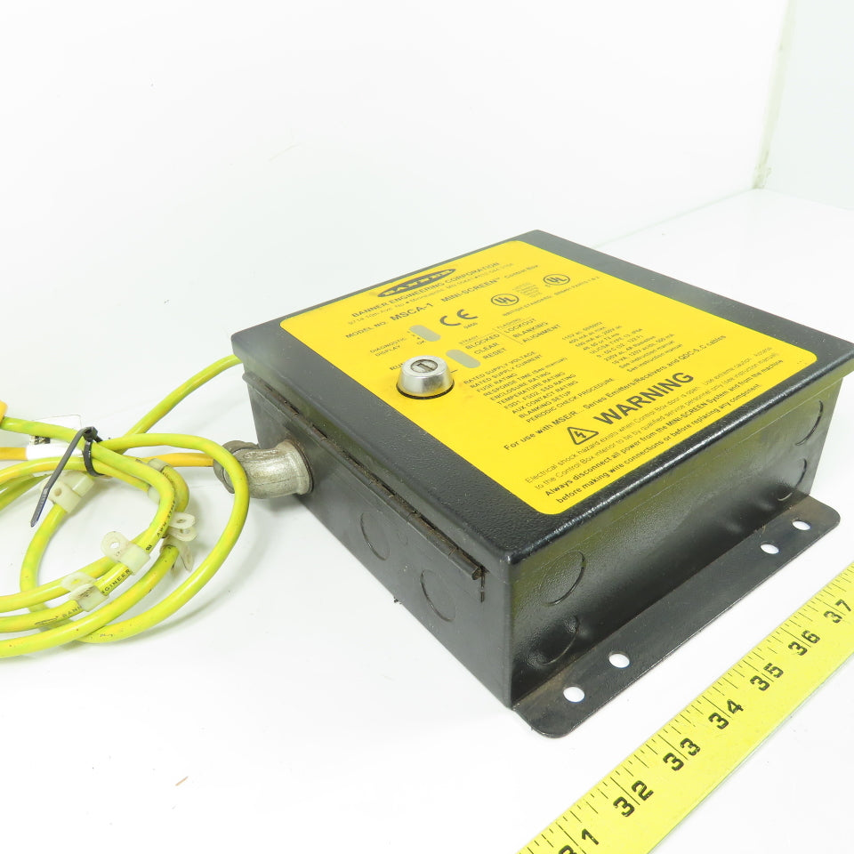 Banner MSCA-1 MINI-SCREEN Controller Control Box 115VAC
