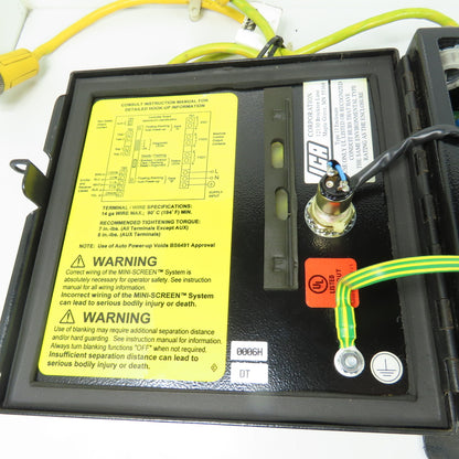Banner MSCA-1 MINI-SCREEN Controller Control Box 115VAC
