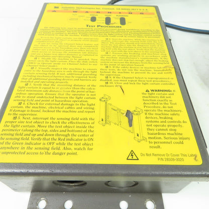 STI 70027-1000 LCC-FB-AC1-U MiniSafe MS4300 Series Light Curtain Controller 115V