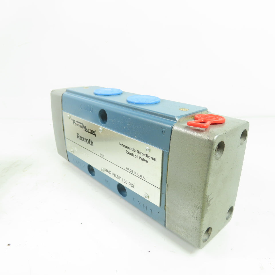 Rexroth 7877 R431008599 PowerMaster Pneumatic Directional Control Valve 150 PSI