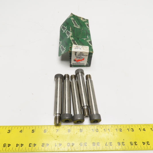 Camcar Textron 3/4" x 3-3/4" Hex Head Shoulder Bolt Lot Of 5