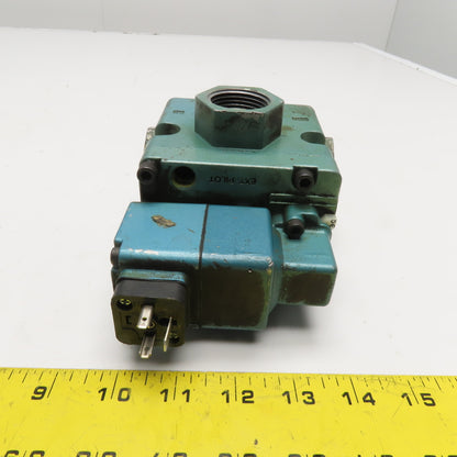 MAC 57D-13-111CA 3 Way Pneumatic Solenoid Valve 110/120V Coil 1" NPT