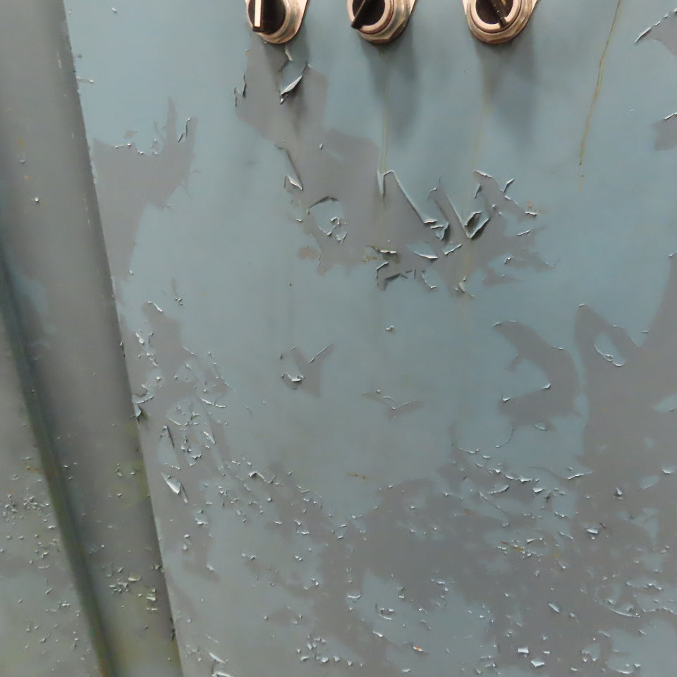 84" x 87" x 20" Free Standing Electrical Enclosure Back Plate Buttons Disconnect