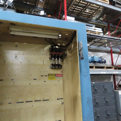 84" x 87" x 20" Free Standing Electrical Enclosure Back Plate Buttons Disconnect