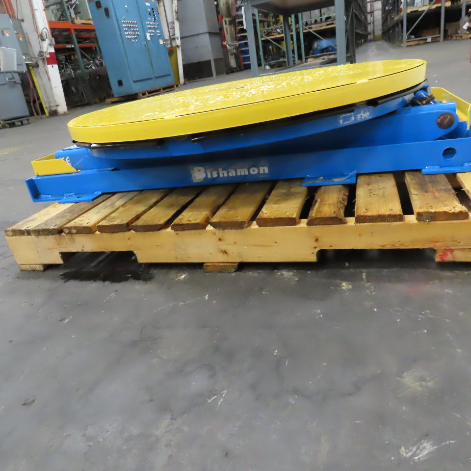 Bishamon EZ Loader 3000Lbs. Rotating Self Leveling Pallet Ergonomic Positioner
