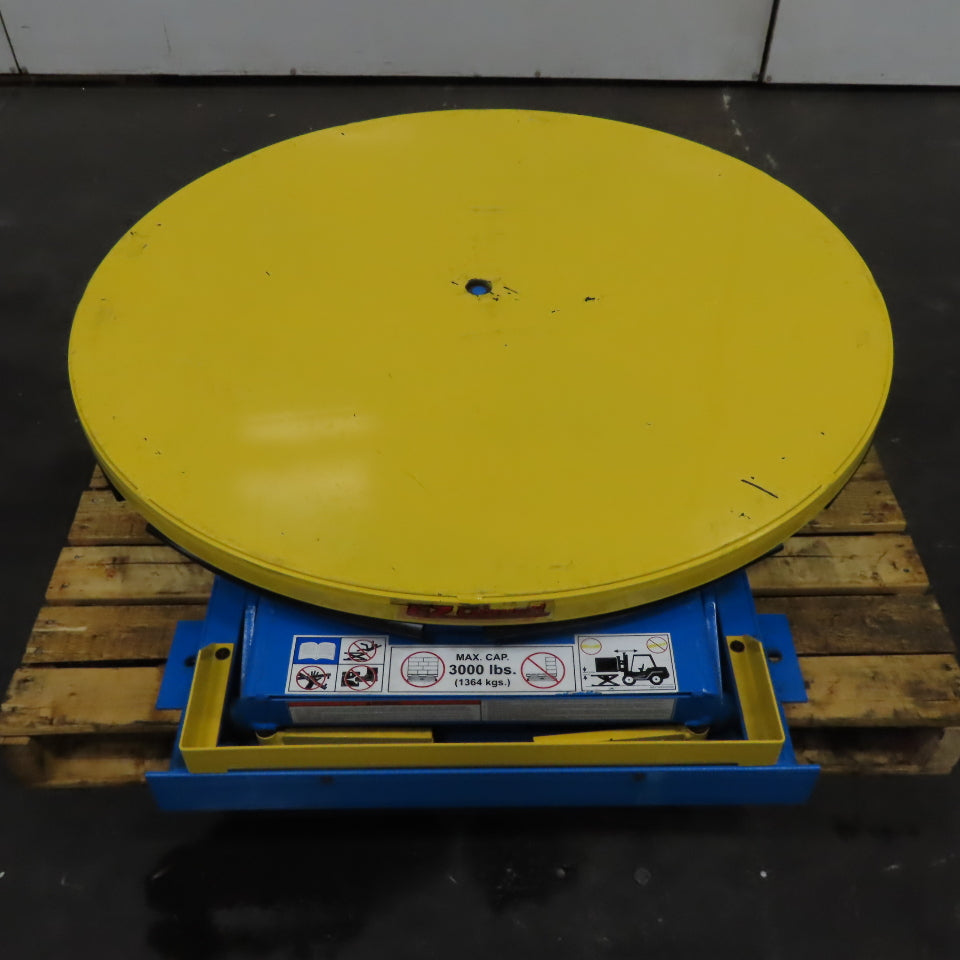 Bishamon EZ Loader 3000Lbs. Rotating Self Leveling Pallet Ergonomic Positioner