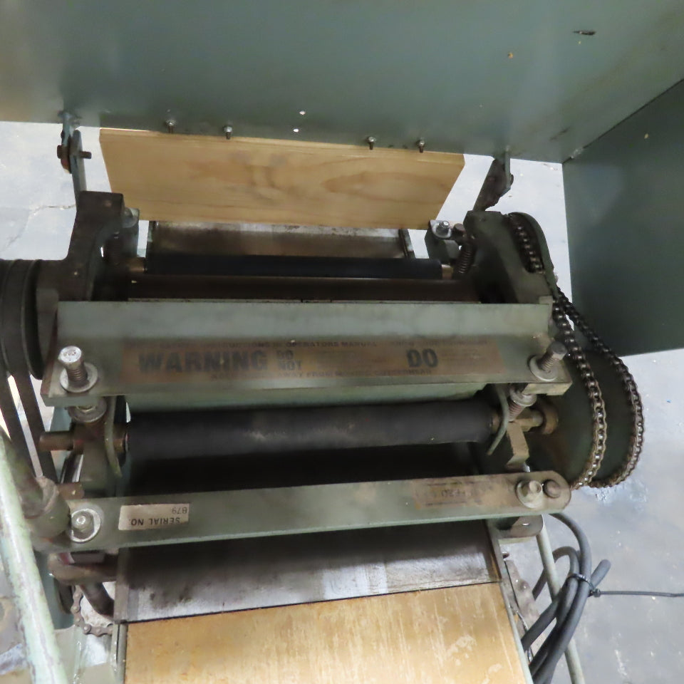 Bellsaw Model 9103 12" Wood Planer 208-230V 1Ph