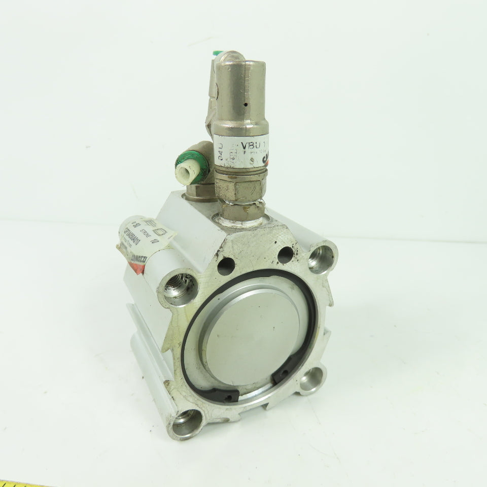 Camozzi QP2A050A010 50mm Bore 10mm Stroke Compact Air Cylinder 10 bar