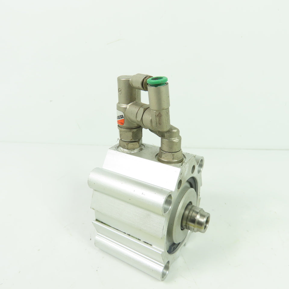 Camozzi QP2A050A010 50mm Bore 10mm Stroke Compact Air Cylinder 10 bar