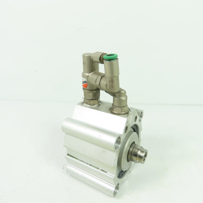 Camozzi QP2A050A010 50mm Bore 10mm Stroke Compact Air Cylinder 10 bar