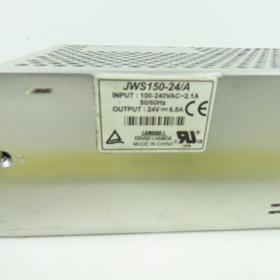 Lambda JWS150-24/A Switching Power Supply 100-240VAC Input 24V 6.5A Output