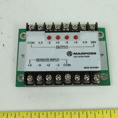 Marposs Q4159116609 Sensor Input Output Interface Board 24V